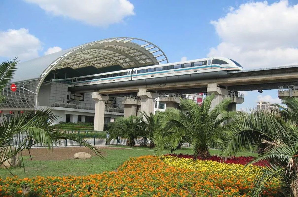 上海磁懸浮列車 上海磁懸浮列車