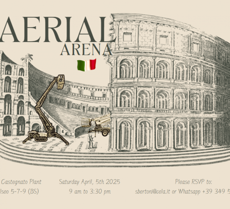 意大利CELA舉辦AERIAL ARENA活動(dòng)，展示最新高空作業(yè)平臺技術(shù)