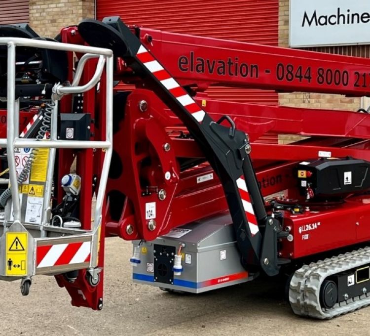 英國Elavation租賃公司引進(jìn)四臺Hinowa蜘蛛車擴(kuò)充設(shè)備庫